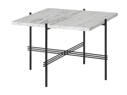 TS Coffee Table, 55 x 55 cm, Blanc, Noir