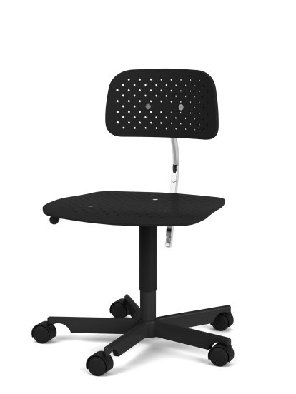 Chaise de bureau Kevi Air, A / 40 - 53 cm, Black