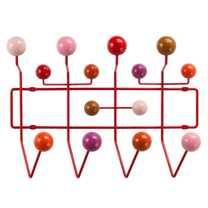 Portemanteau Hang It All, Chaud: boules rouges, brillantes
