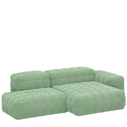 Canapé Henn Sofa Design 2, Accotoir à droite, Asator - Pistachio 0834