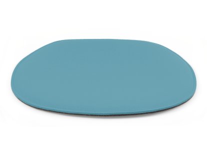 Coussin d'assise pour Eames Side Chairs, Avec rembourrage, Aqua