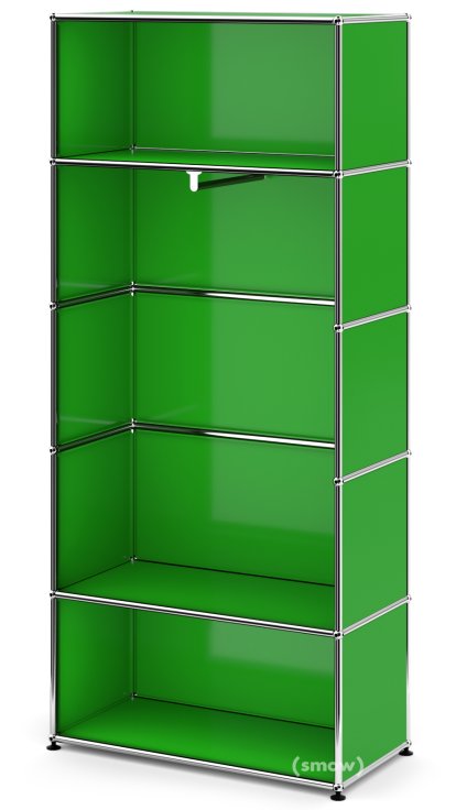 Penderie USM Haller M avec tringle Type 1, Vert USM