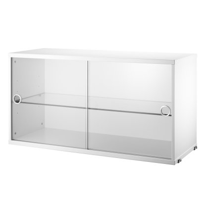 String System Display Cabinet, Blanc
