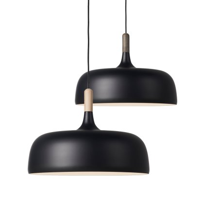 Suspension Acorn , Noir
