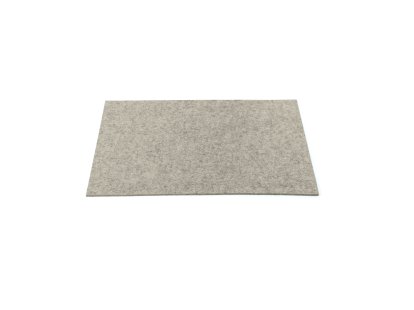 Tapis en feutre pour étagère USM Haller, 50 x 35 cm, Sans rembourrage, Mélange gris clair (chaud)