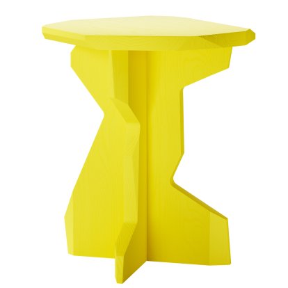 Tabouret Fels, Frêne jaune soufre