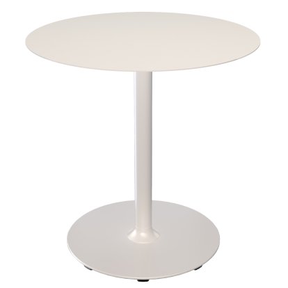 Table Pico, Muted White, Rond (Ø 74 cm), Rond