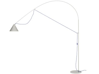 Lampadaire Ayno XL, Gris soie, Outremer, 2700 K