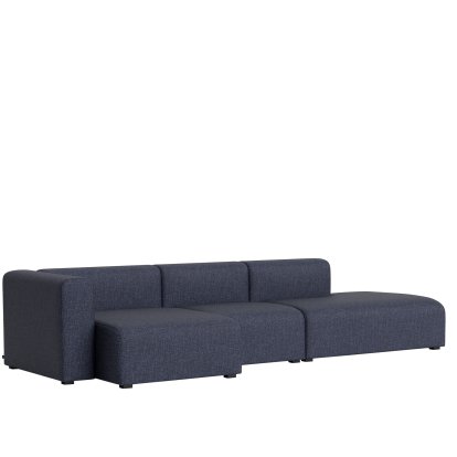 Mags Sofa Combinaison 4, Accotoir à gauche, Overlap 03 - gris foncé