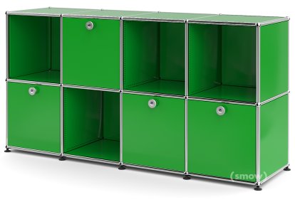 Meuble mixte Sideboard XL pour enfants USM Haller, Vert USM