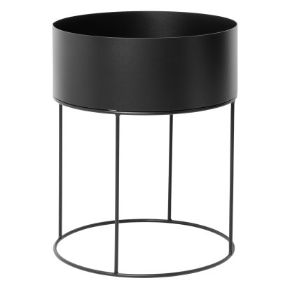 Plant Box rond, Black