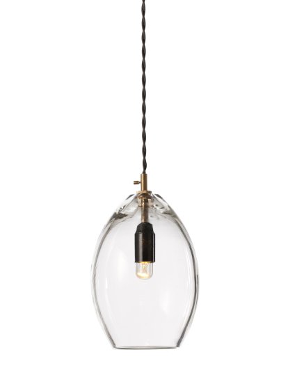 Suspension Unika , Large (H 20 x Ø 14 cm), Transparent