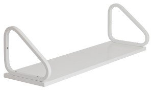 Étagère 112, Verni blanc, L900 x P250 mm