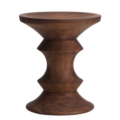 Tabourets Eames Stools, Modell C / noyer foncé