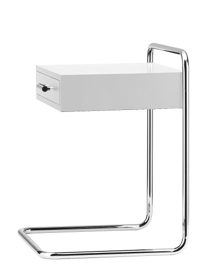 Table de chevet B 117, Blanc pur (RAL 9010)