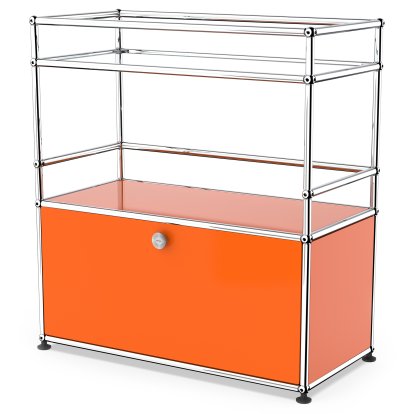 USM Haller meuble de bar type 1, Orange pur RAL 2004