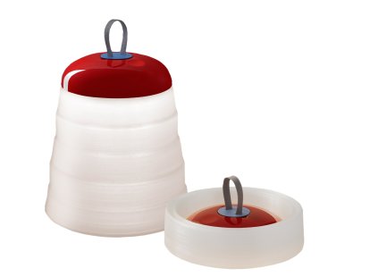 Lampe de table Cri Cri, Rouge