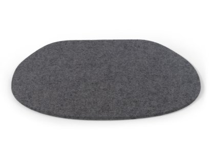 Coussin d'assise pour Eames Side Chairs, Sans rembourrage, Mélange anthracite