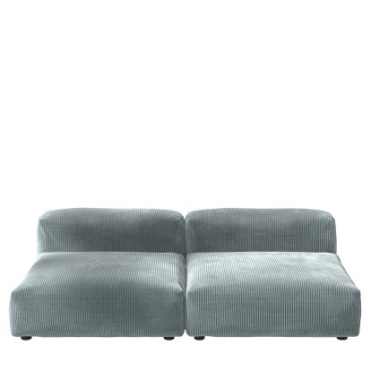 Vetsak Sofa Set 1, L, Cord velours - Menthe, Sans coussin