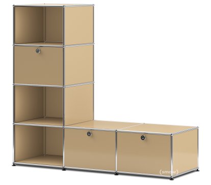 Étagère-banc USM Haller, Beige USM