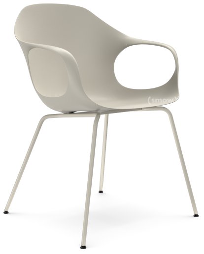 Chaise Elephant Tube, Beige, Acier, couleur de la coque