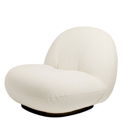 Fauteuil Lounge Pacha, Harp, Noir, Fixe