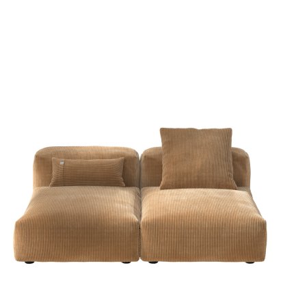 Vetsak Sofa Set 1, M, Cord velours - Camel, Avec coussin