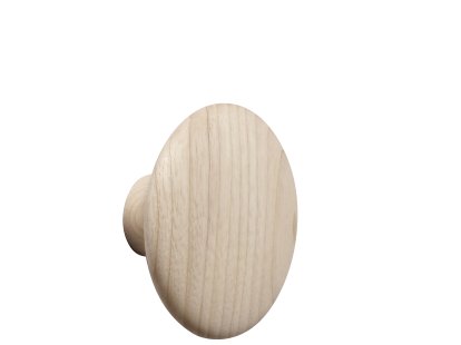 Patère The Dots, M (Ø 13 cm), Frêne