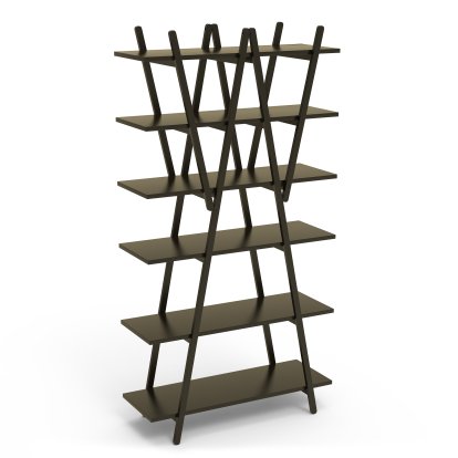 Étagère Nuvola Rossa , Hêtre, laqué noir