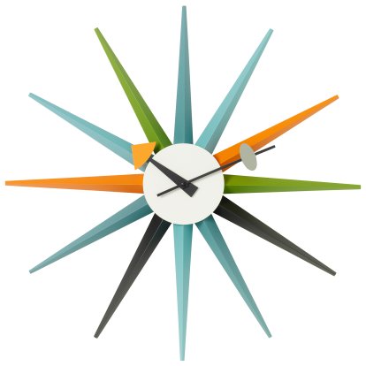 Horloge Sunburst Wall Clock