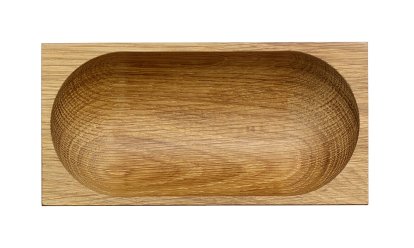Accessoires Meterware, Compartiment ovale, chêne