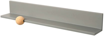 Straights, Étagère murale, Gris