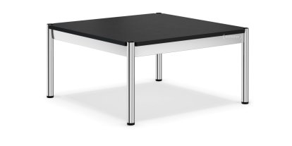 Table basse USM Haller, 75 x 75 cm, Fenix, Nero - Noir