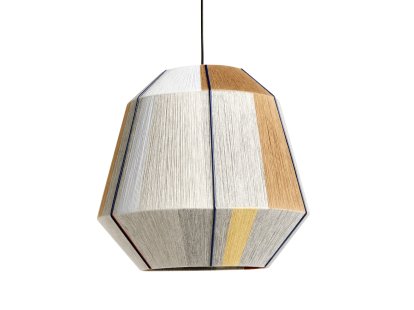 Suspension Bonbon, H 46 x L 50 cm, Tons de la terre