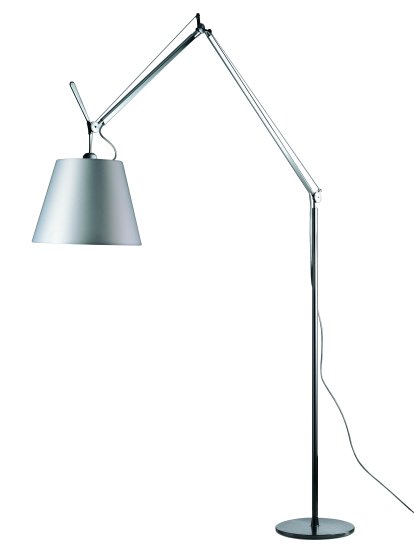 Lampadaire Tolomeo Mega Terra, Gris satin, 32 cm