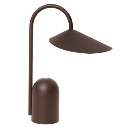 Lampe portable Arum, Chocolat foncé