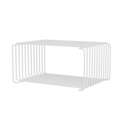 Étagère Panton Wire Low, 26 cm, Snow