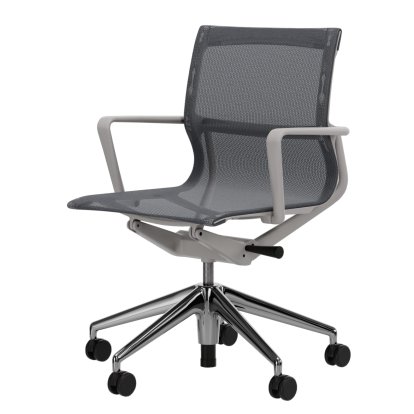 Physix, TrioKnit gris galet, Soft grey / Aluminium, polie, Durs pour tapis