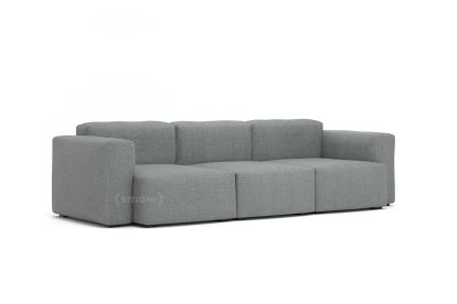 Mags Soft Sofa Combinaison 1, 3 places, Hallingdal - bleu/gris