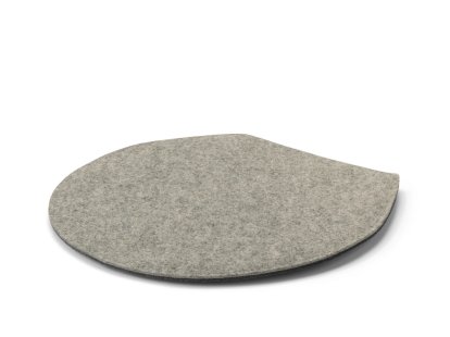 Coussin d'assise pour Chaise Fourmi, Avec rembourrage, Mélange gris clair (chaud)