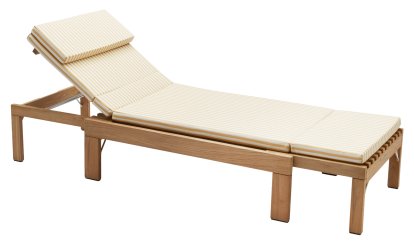 Chaise longue Riviera, Golden Yellow Stripe