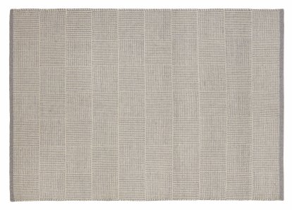 Tapis Humle, 200 x 300 cm, Gris clair / blanc