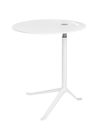 Table Little Friend, Hauteur réglable, Plateau/cadre blanc