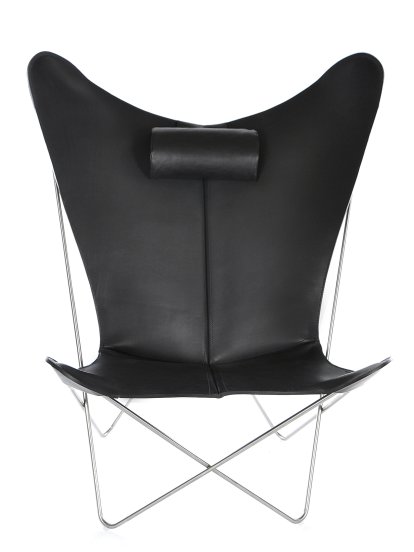 KS Chair, Noir, Acier inoxydable 