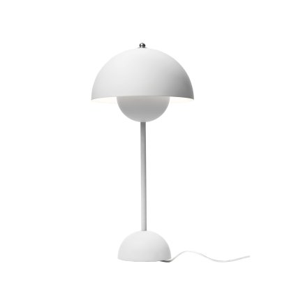 Lampe de table Flowerpot VP3, Gris clair mat