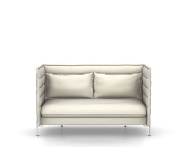 Alcove Sofa, 2 places (H94 x L164 x P84 cm), Credo, Crème