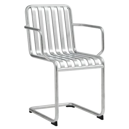 Chaise cantilever Palissade, Hot galvanized, Avec accotoirs
