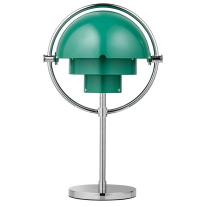 Lampe Multi-Light rechargeable, Vert sarcelle / chrome