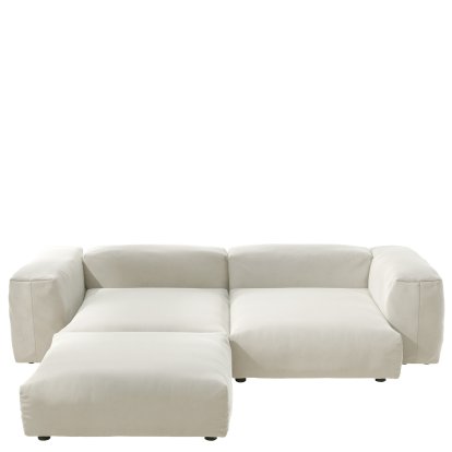 Vetsak Sofa Set 3, Suave - Argile, Sans coussin