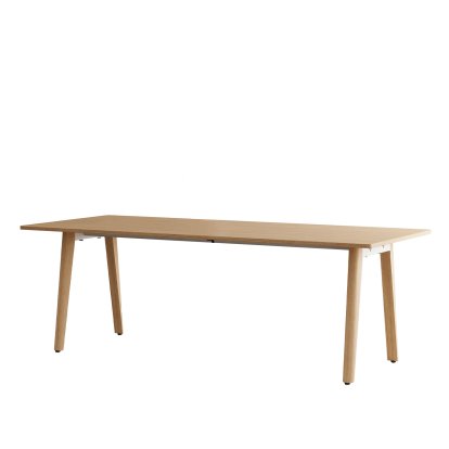 Table à manger New Modern rectangulaire, bois, 220 x 95 cm